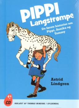 Astrid Lindgren CD dänisch -  Pippi Langstrompe - de forste historier om Pippi